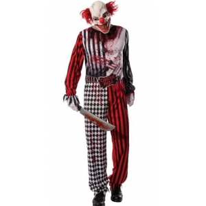 Evil Clown Costume - Mens Halloween Costumes